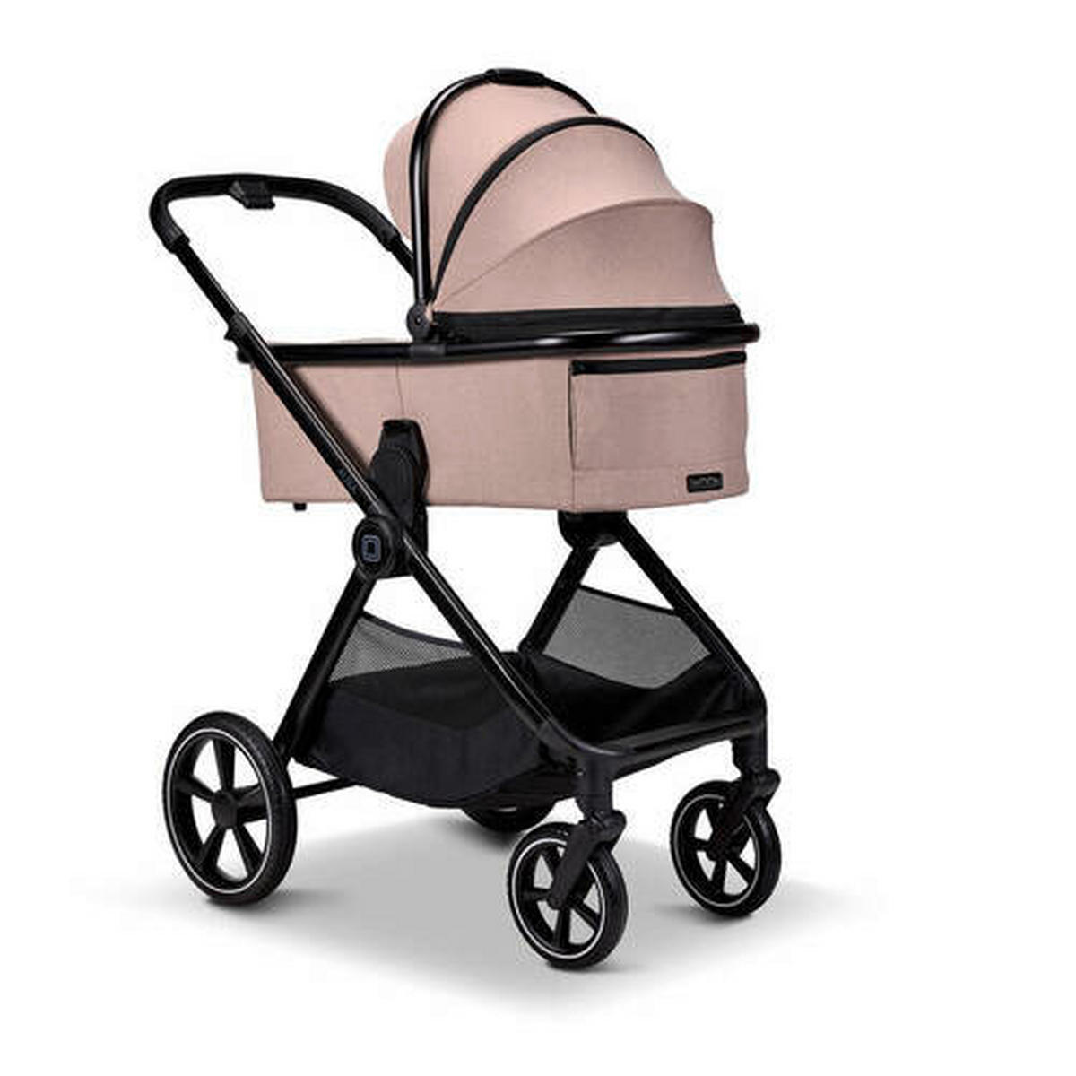 KINDERWAGENSET  Aura Set  Sand Melange  - Sandfarben, Basics (140/61/115cm) - Moon