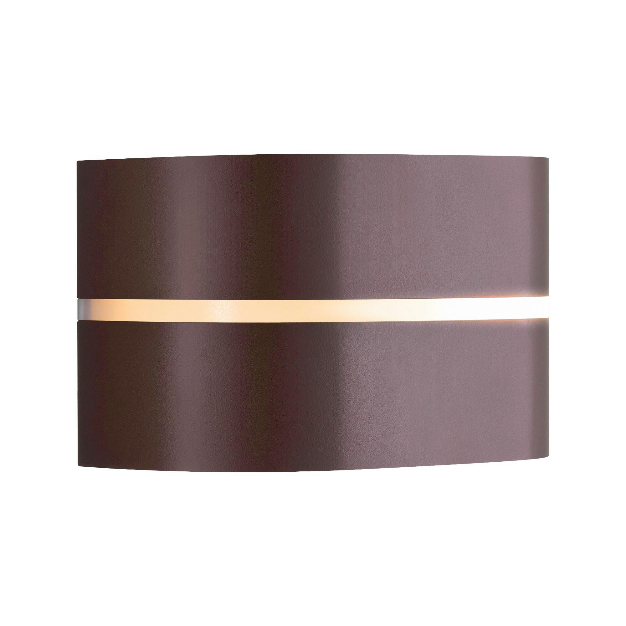 WANDLEUCHTE Sibelis 12/11.5/19.5 cm  - Bronzefarben, Design, Kunststoff (12/11.5/19.5cm) - Nordlux