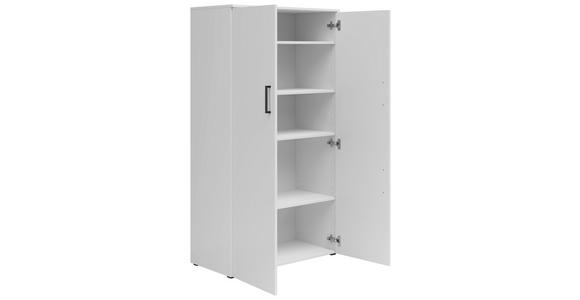 MEHRZWECKSCHRANK 80/147/40 cm  - Anthrazit/Schwarz, MODERN, Holzwerkstoff/Kunststoff (80/147/40cm) - Carryhome