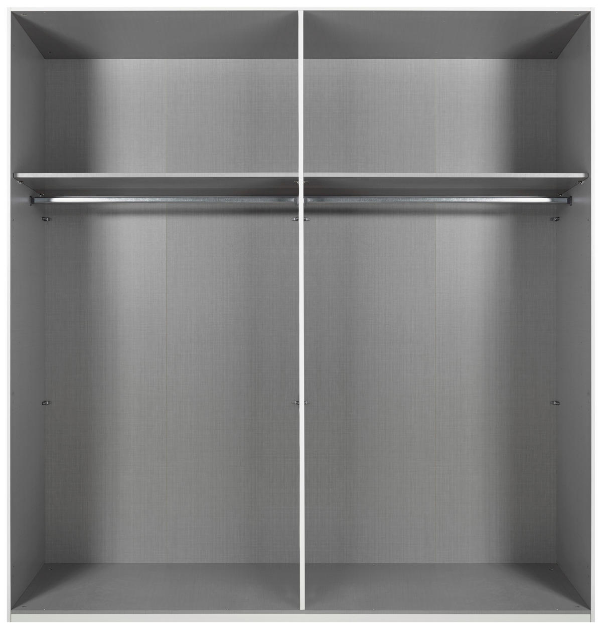 DREHTÜRENSCHRANK in Eiche Artisan  - Schwarz/Eiche Artisan, Modern, Holzwerkstoff/Metall (200/216/58cm) - MID.YOU