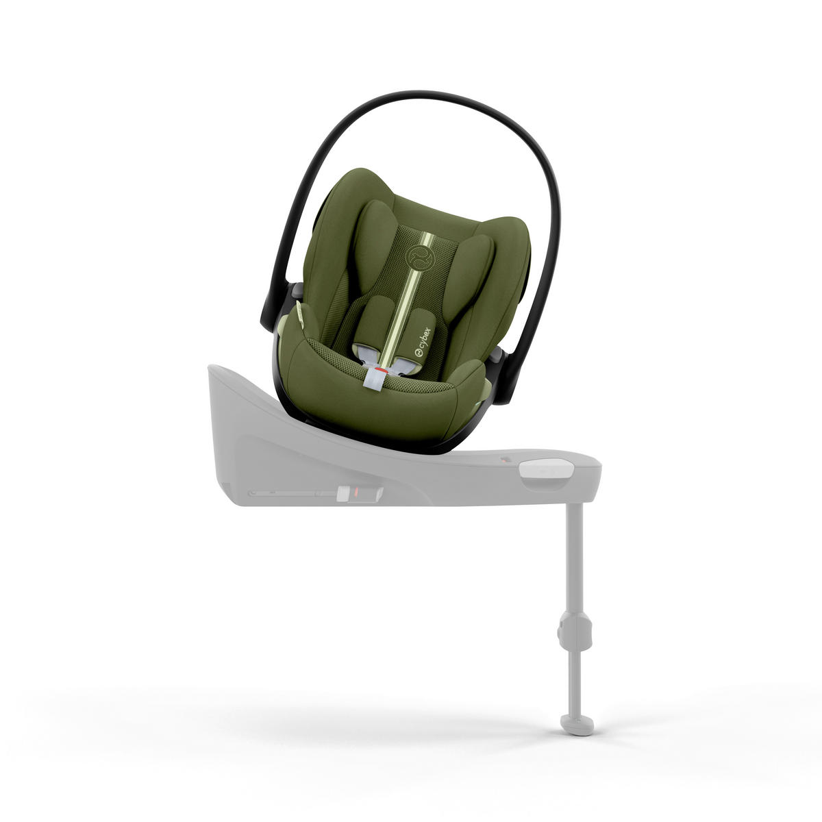 BABYSCHALE  Cloud G3 Plus Moss Green Moss Green  - Khaki, Basics, Kunststoff/Textil (68-72/43,5/35,5-59,5cm) - cybex GOLD