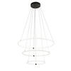 LED-PENDELLAMPA Revolve 79/142 cm  - vit/svart, Modern, metall/plast (79/142cm)