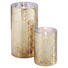 WINDLICHT - Goldfarben, LIFESTYLE, Glas (12/18cm) WINDLICHT - Goldfarben, LIFESTYLE, Glas (12/18cm)
