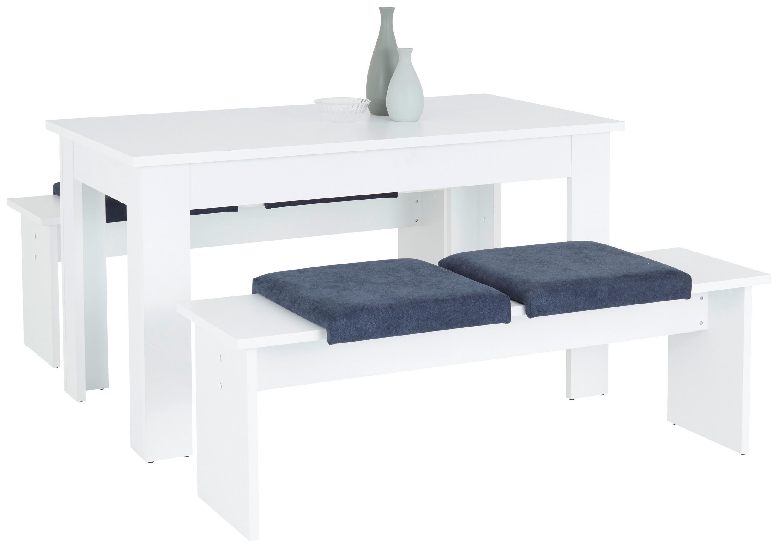 Essgruppe Paris Pan 01 3-teilig Dekor Weiß