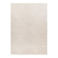 FLACHWEBETEPPICH 200/290 cm Elfenbein rechteckig  - Elfenbein, Basics, Textil (200/290cm) - Kayoom