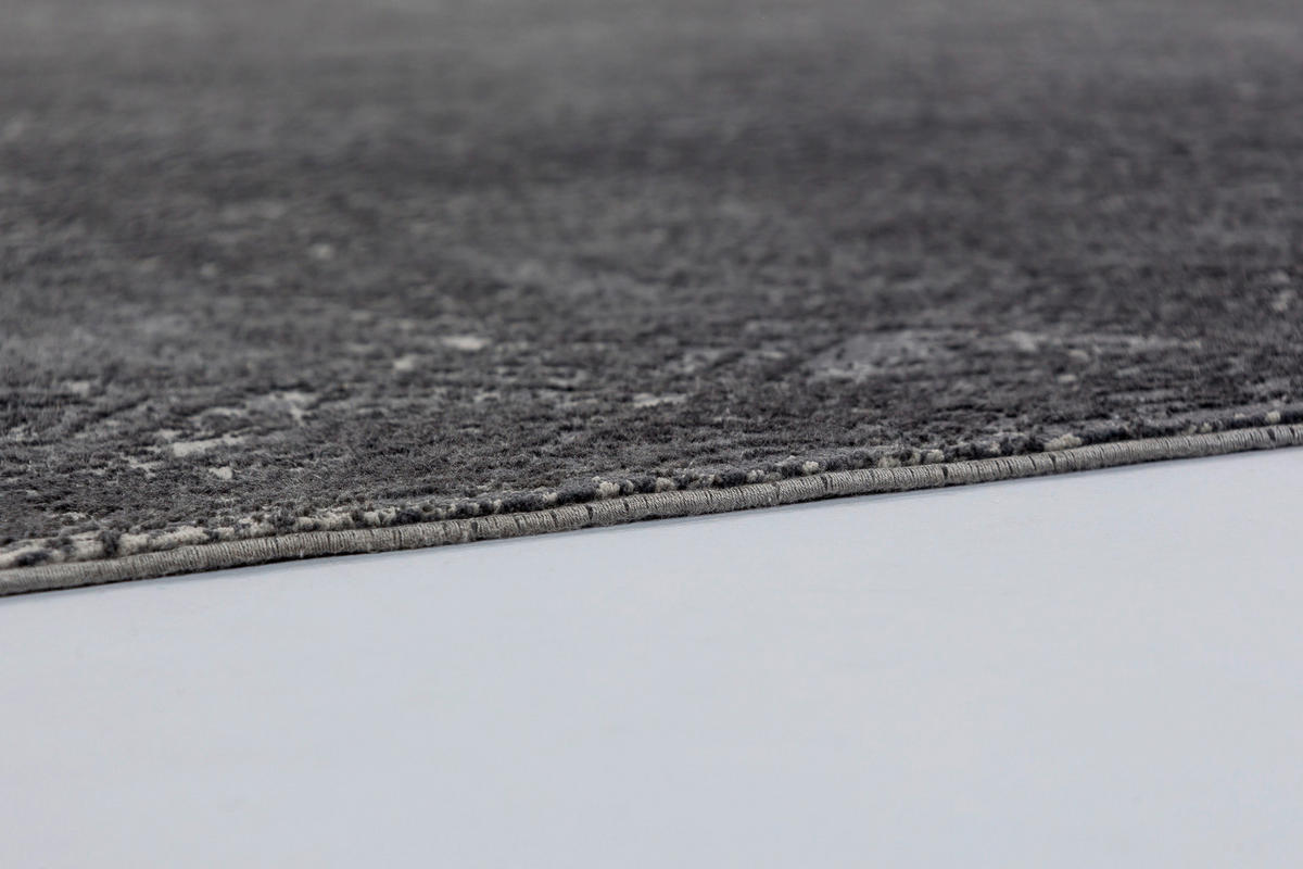 WEBTEPPICH 200/290 cm Velvet 6665/59 D.192 040 Anthrazit  - Anthrazit, Basics, Textil (200/290cm) - Schöner Wohnen