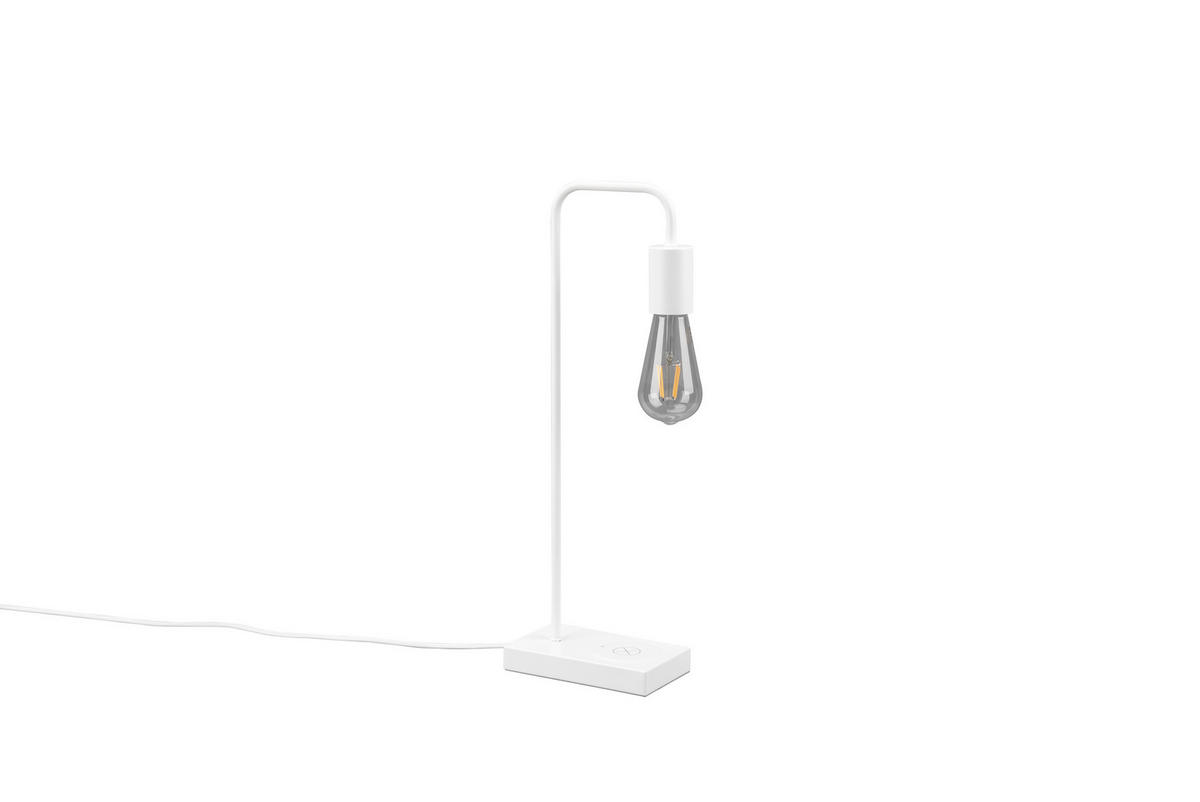 BORDSLAMPA Milla   - vit, Basics, metall (51/10/18,7cm)