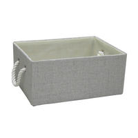 CUTIE PENTRU ETAJERĂ 38/28/17 cm   - bej/gri, Basics, plastic/textil (38/28/17cm) - Landscape