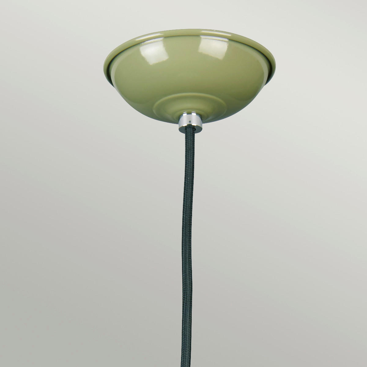 HÄNGELEUCHTE  30/29.9 cm   - Grün, Design, Metall (30/29.9cm) - Elstead Lighting