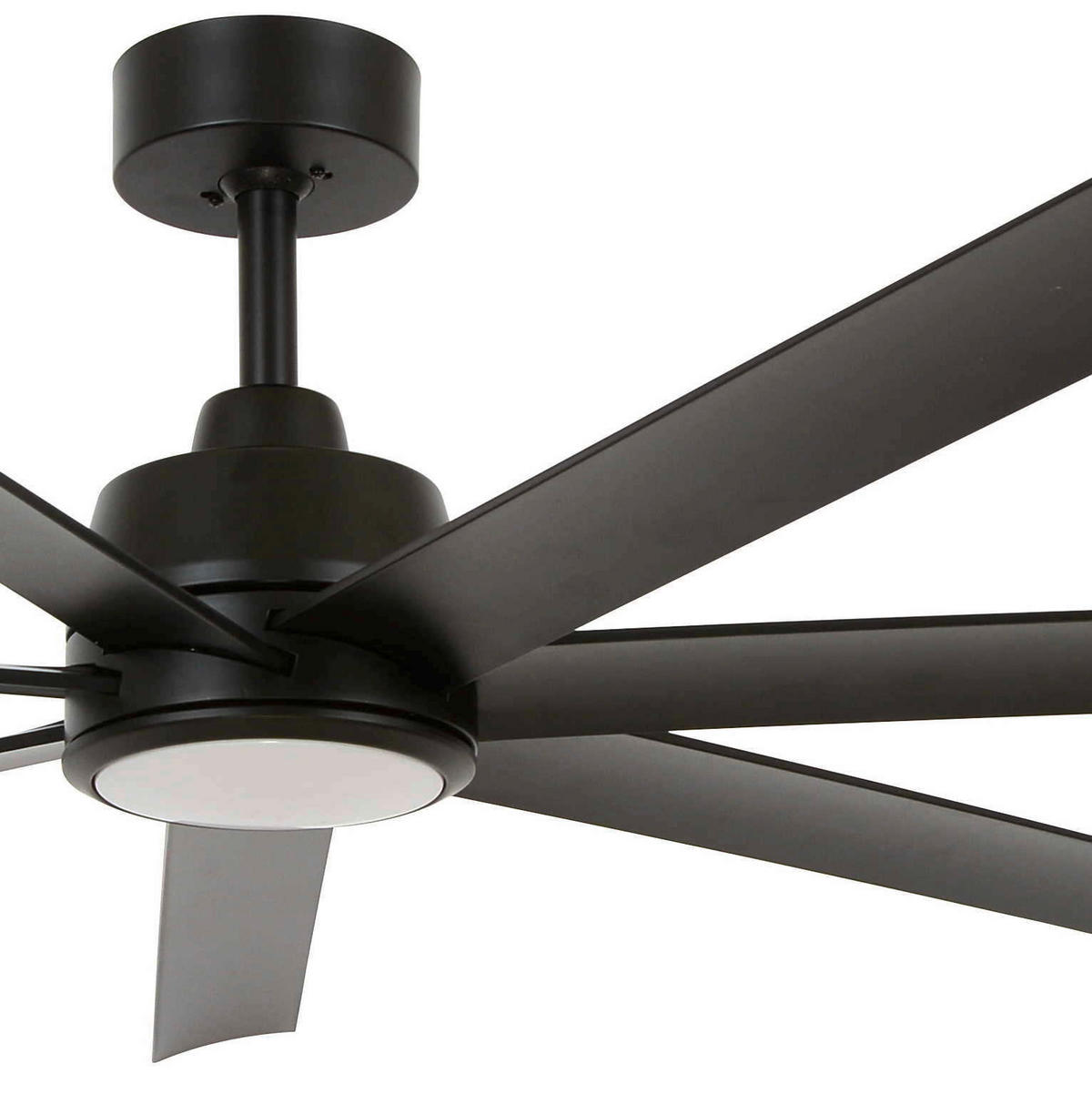 DECKENVENTILATOR  142/27 cm    - Schwarz, Design, Kunststoff/Metall (142/27cm)