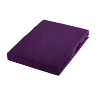 SPANNBETTTUCH Jersey  - Brombeere, Basics, Textil (180-200/200-220cm) - Novel