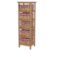AUFBEWAHRUNGSREGAL - Naturfarben, KONVENTIONELL, Holz (25/30/93cm) - MID.YOU