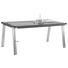ESSTISCH in Holz, Metall 160/100/77 cm - Nussbaumfarben, Design, Holz/Metall (160/100/77cm) - Bert Plantagie ESSTISCH in Holz, Metall 160/100/77 cm - Nussbaumfarben, Design, Holz/Metall (160/100/77cm) - Bert Plantagie