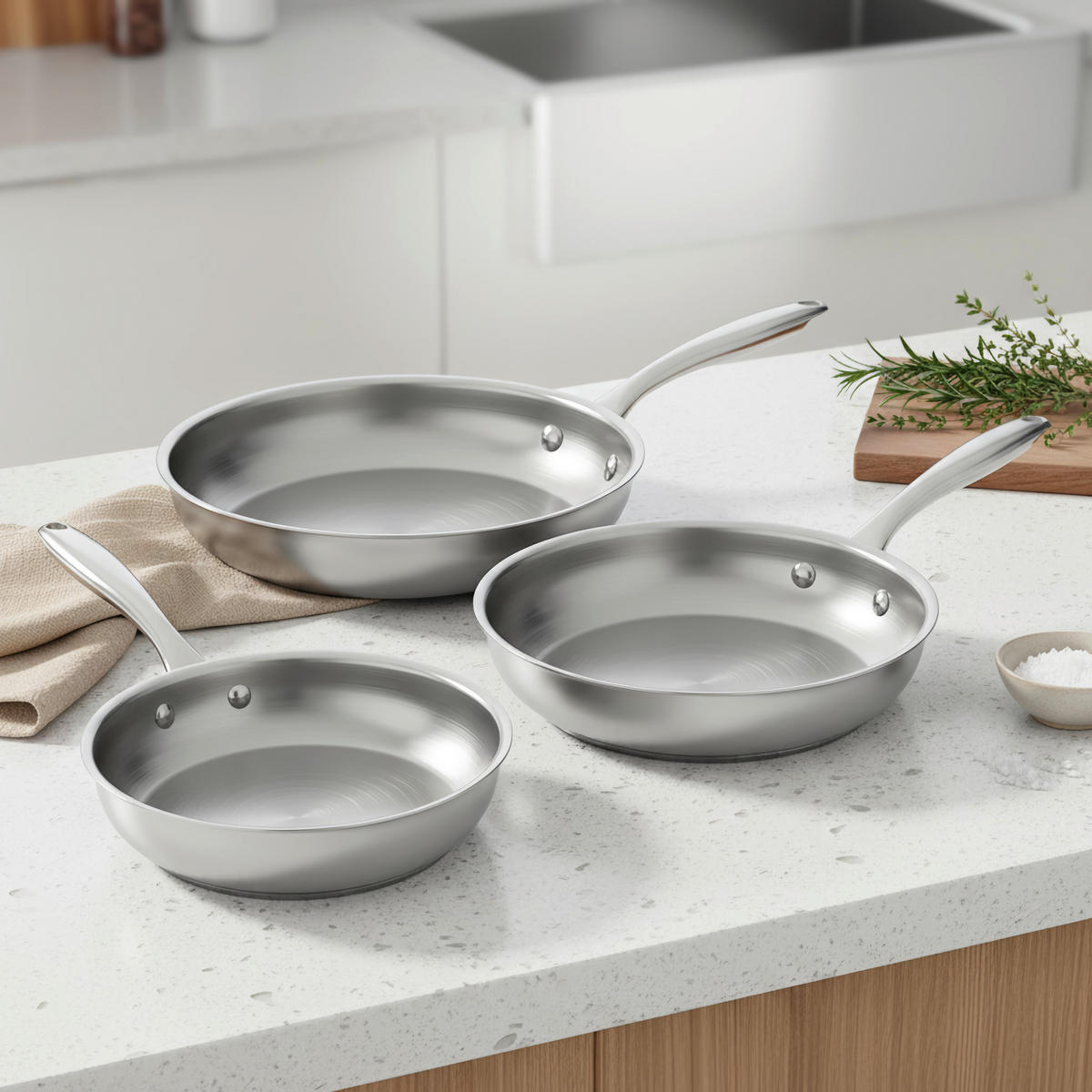 STEKPANNA   20 cm  - Basics, metall (20cm) - Henckels by ZWILLING