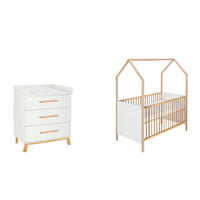 BABYZIMMER Venice  - Buchefarben/Weiß, Basics, Holz/Holzwerkstoff - Schardt