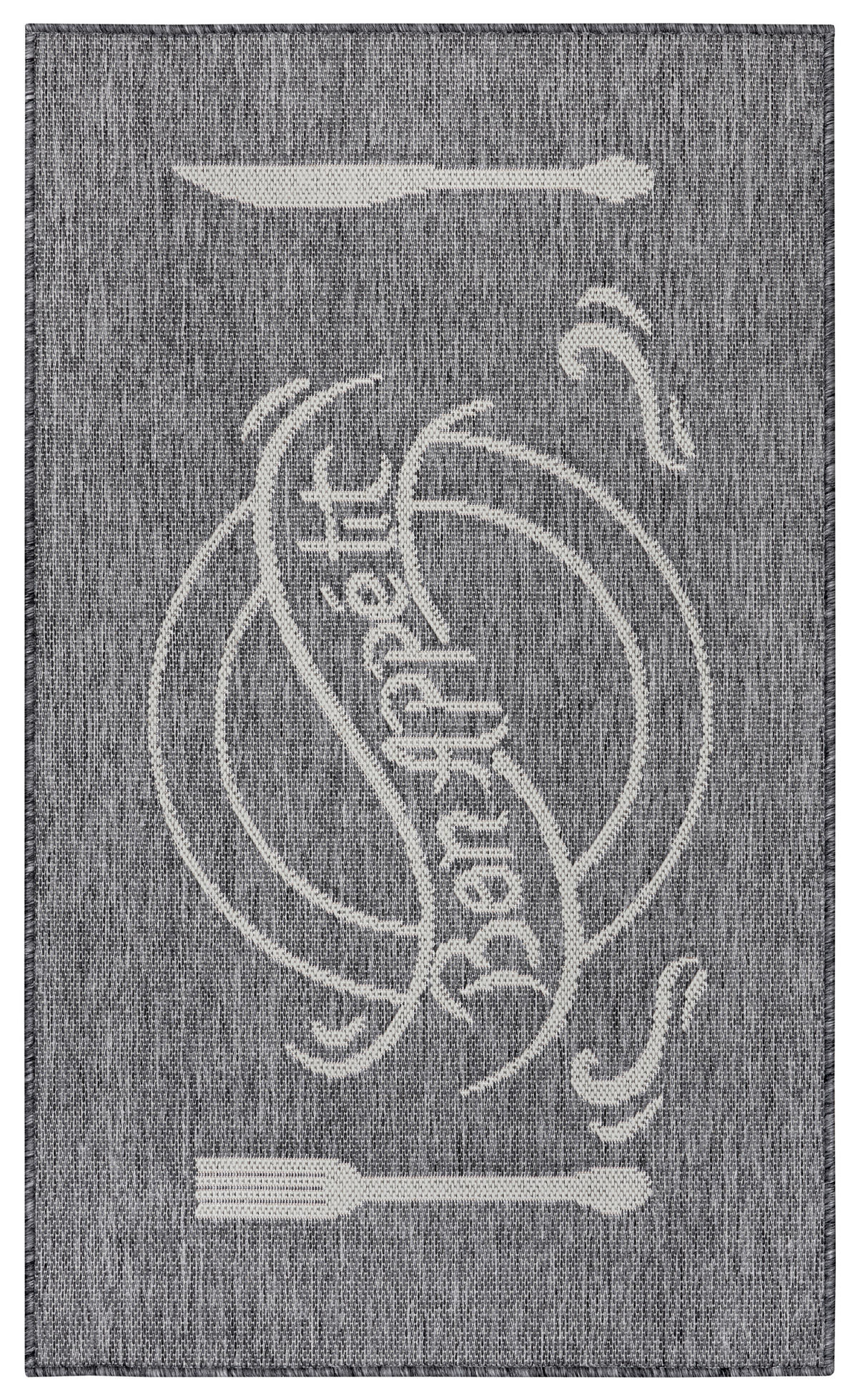 KÜCHENLÄUFER 92/150 cm Cucina Creme, Grau  - Creme/Grau, Design, Kunststoff (92/150cm)