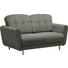 ZWEISITZER-SOFA Blau, Grün - Blau/Grün, Design, Holz/Textil (154/90/93cm) - Hom`in ZWEISITZER-SOFA Blau, Grün - Blau/Grün, Design, Holz/Textil (154/90/93cm) - Hom`in