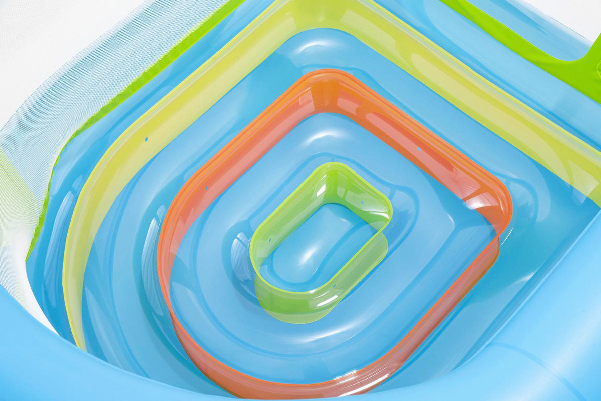 SPIELZELT - Multicolor, Basics, Kunststoff (170/158/127cm) - Bestway