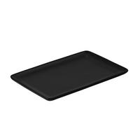SPEISETELLER RAW  - Schwarz, Basics, Keramik (24/15/2cm) - Aida