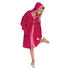 KINDERBADEMANTEL Bixie gr 116 - Rot/Rosa, KONVENTIONELL, Textil (116) - Vossen