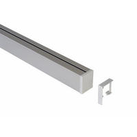 PROFILLEISTEN-SET 60/4,1/3,3 cm  in Edelstahlfarben  - Edelstahlfarben, Basics, Metall (60/4,1/3,3cm) - HKT