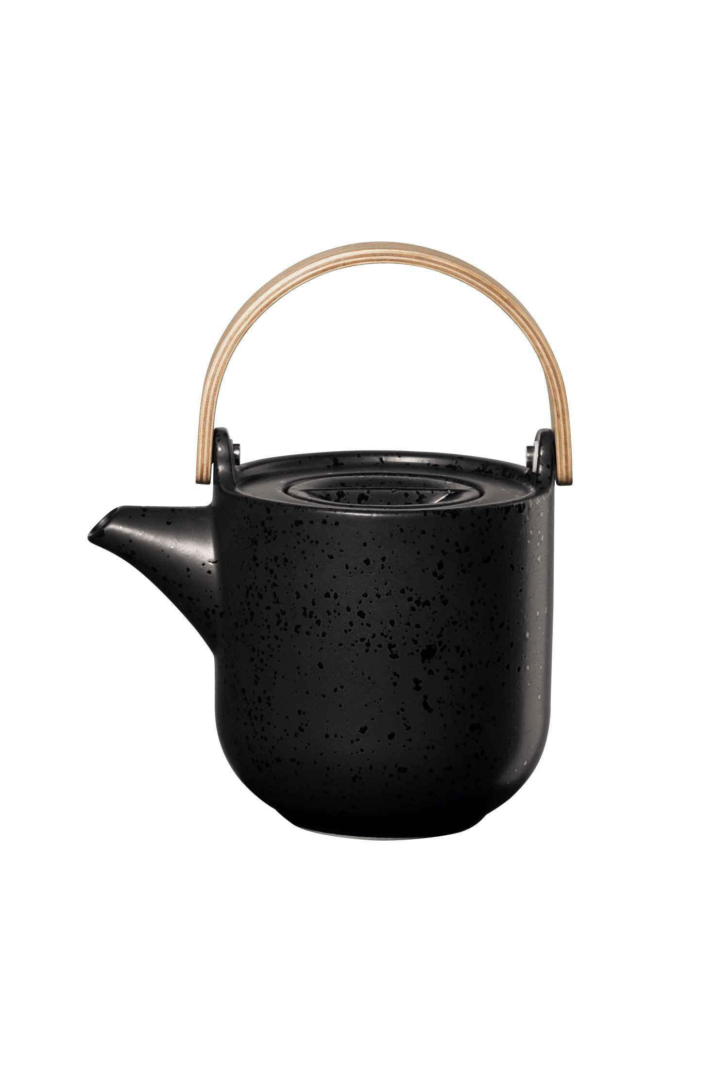 TEEKANNE coppa kuro  - Schwarz, Design, Keramik (12cm) - ASA