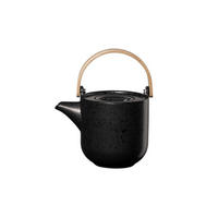 TEEKANNE coppa kuro  - Schwarz, Design, Keramik (12cm) - ASA