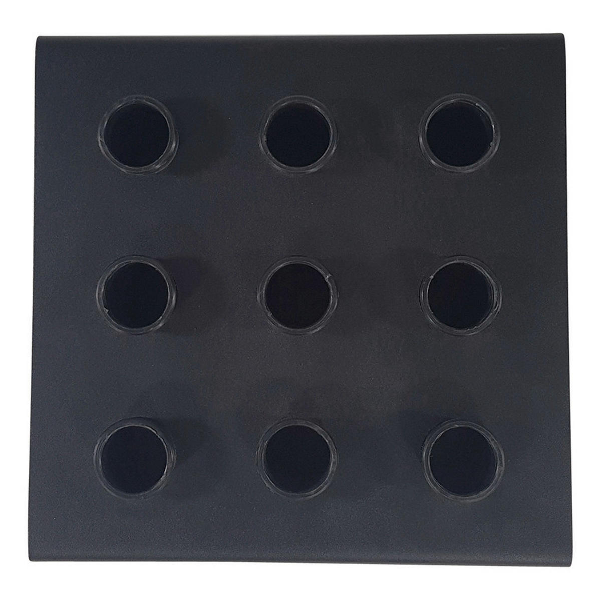HANTELSTÄNDER  - Schwarz, KONVENTIONELL, Metall (44/44/17cm)