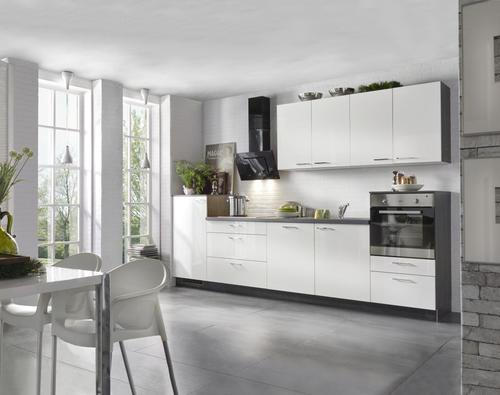 EINBAUKÜCHE   - MODERN, Holzwerkstoff - Welnova