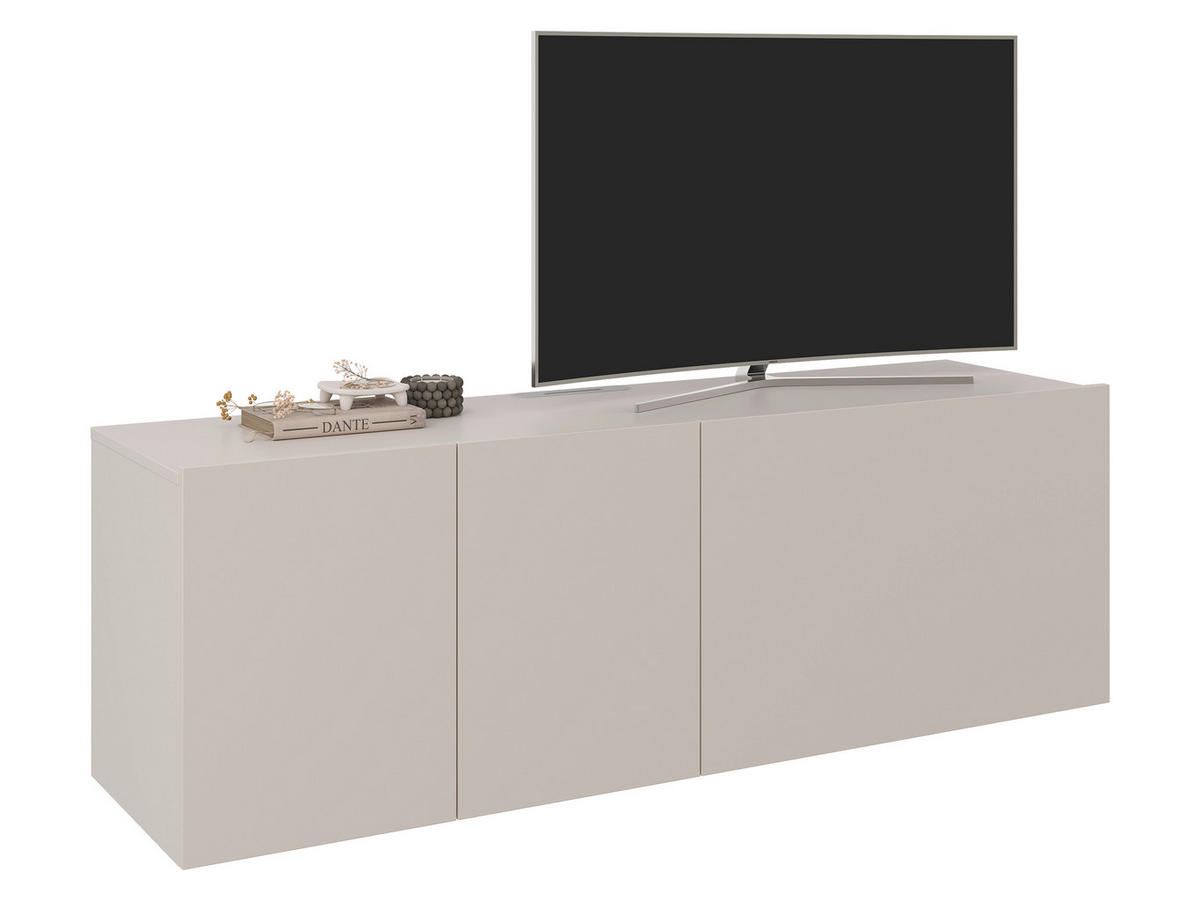 LOWBOARD  in 150/50/42 cm  - Kaschmir, Design, Holzwerkstoff (150/50/42cm) - Hom`in