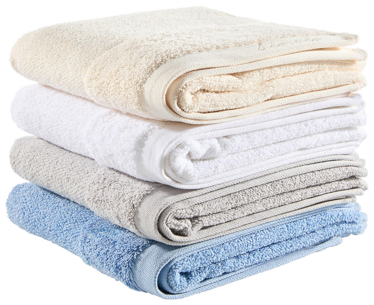 KÉZTÖRLŐ 50/100 cm fehér  - fehér, Natur, textil (50/100cm) - Bio:Vio