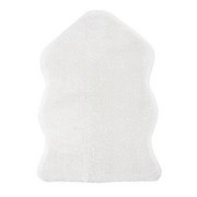KUNSTFELL - Weiß, KONVENTIONELL, Textil (55/80cm) - Boxxx