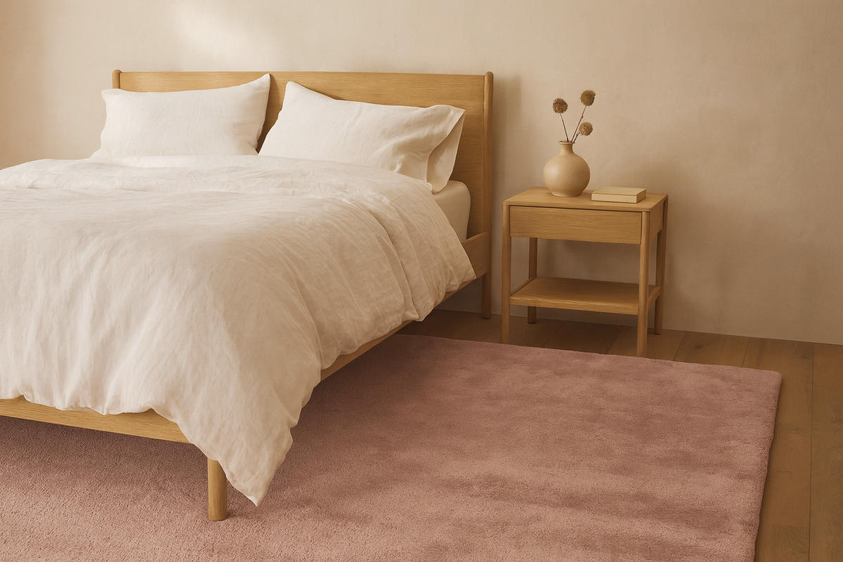 HOCHFLORTEPPICH 200/290 cm Rosa  - Rosa, Basics, Textil (200/290cm) - Kayoom