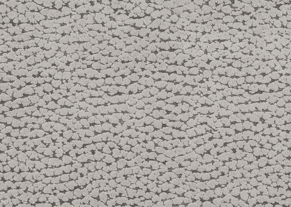 WOHNLANDSCHAFT in Mikrofaser Hellgrau  - Chromfarben/Hellgrau, Design, Textil (260/371/195cm) - Beldomo Style