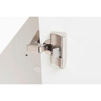 TÜRDÄMPFER - Chromfarben, Design, Metall - SetOne by Musterring