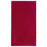 STRANDTUCH Beach Club Pink 100/180 cm  - Pink, Basics, Textil (100/180cm) - Vossen