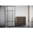 WANDSPIEGEL 90/180/3 cm    in rechteckig  - Schwarz, Trend, Glas/Holzwerkstoff (90/180/3cm) - Landscape