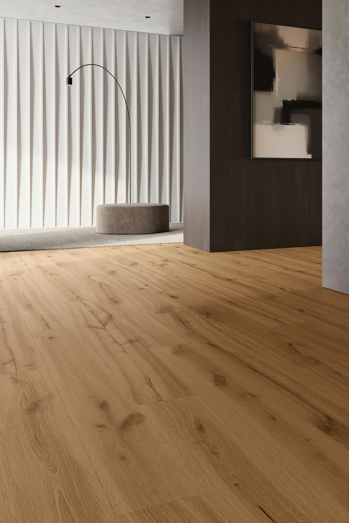 VINYLBODEN Barlinek SPC Digital Floor DLE+  per  m² - Eichefarben, Design, Kunststoff (19,8/0,55/123,4cm) - Barlinek