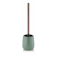 WC-BÜRSTENGARNITUR in Keramik    - Grün, Basics, Keramik (11,0/44,5cm) - Kela