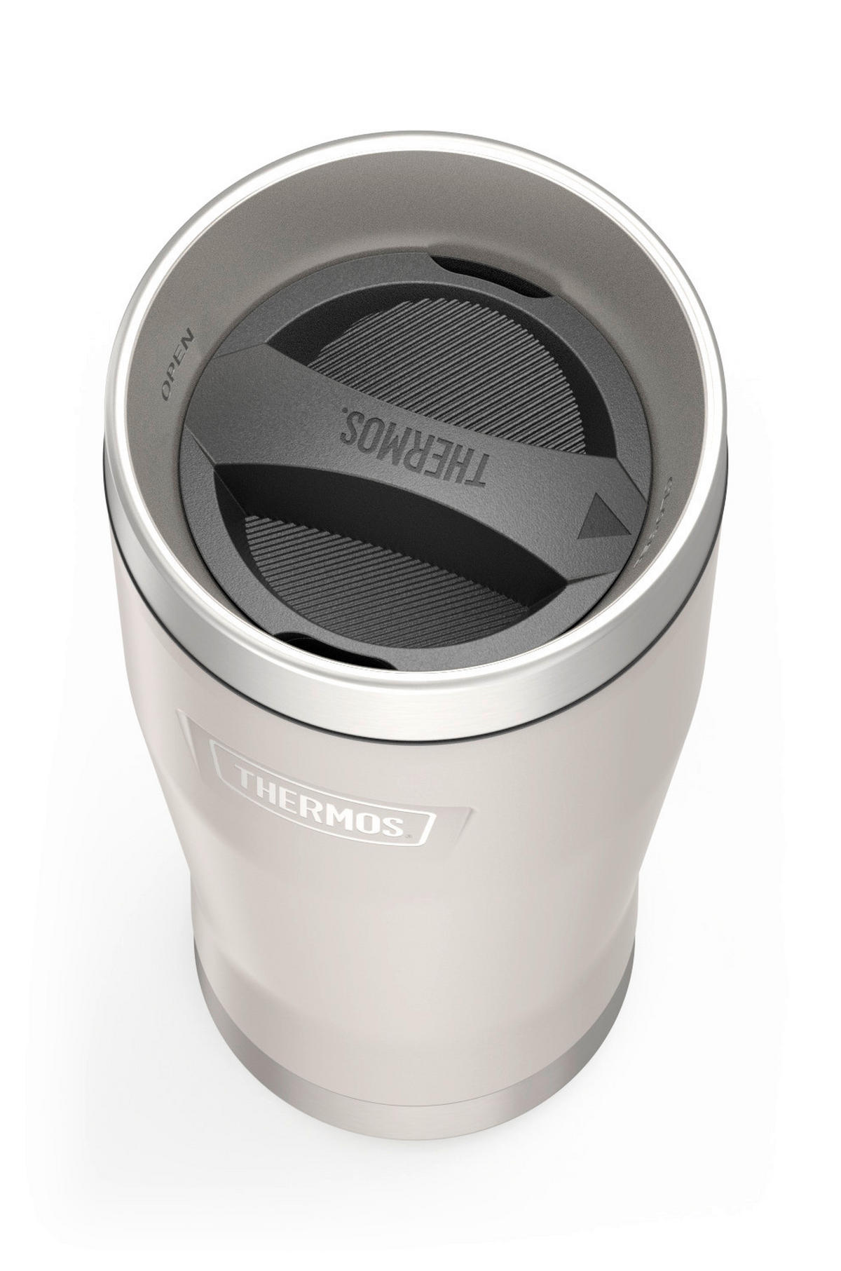 THERMOBECHER ICON 0,47 L  - Greige, Basics, Metall (0.47l) - Thermos