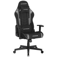 GAMINGSTUHL  in Mikrofaser Grau, Schwarz  - Schwarz/Grau, Modern, Kunststoff/Textil (67/126/67cm) - Dxracer