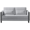 SCHLAFSOFA in Holz, Textil Schwarz, Hellgrau  - Hellgrau/Schwarz, Design, Holz/Textil (174/88/104cm) - Niels Andersson