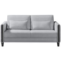 SCHLAFSOFA in Holz, Textil Schwarz, Hellgrau  - Hellgrau/Schwarz, Design, Holz/Textil (174/88/104cm) - Niels Andersson