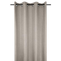 KONČANA ZAVESA     - rjava, Basics, tekstil (140/260cm)