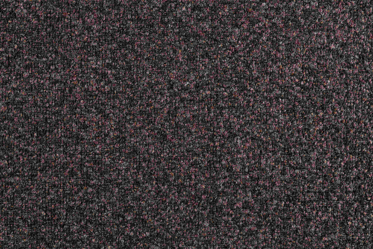 ECKSOFA  in Chenille Dunkelbraun  190/340 cm  - Dunkelbraun/Schwarz, Design, Kunststoff/Textil (190/340cm) - Belluti