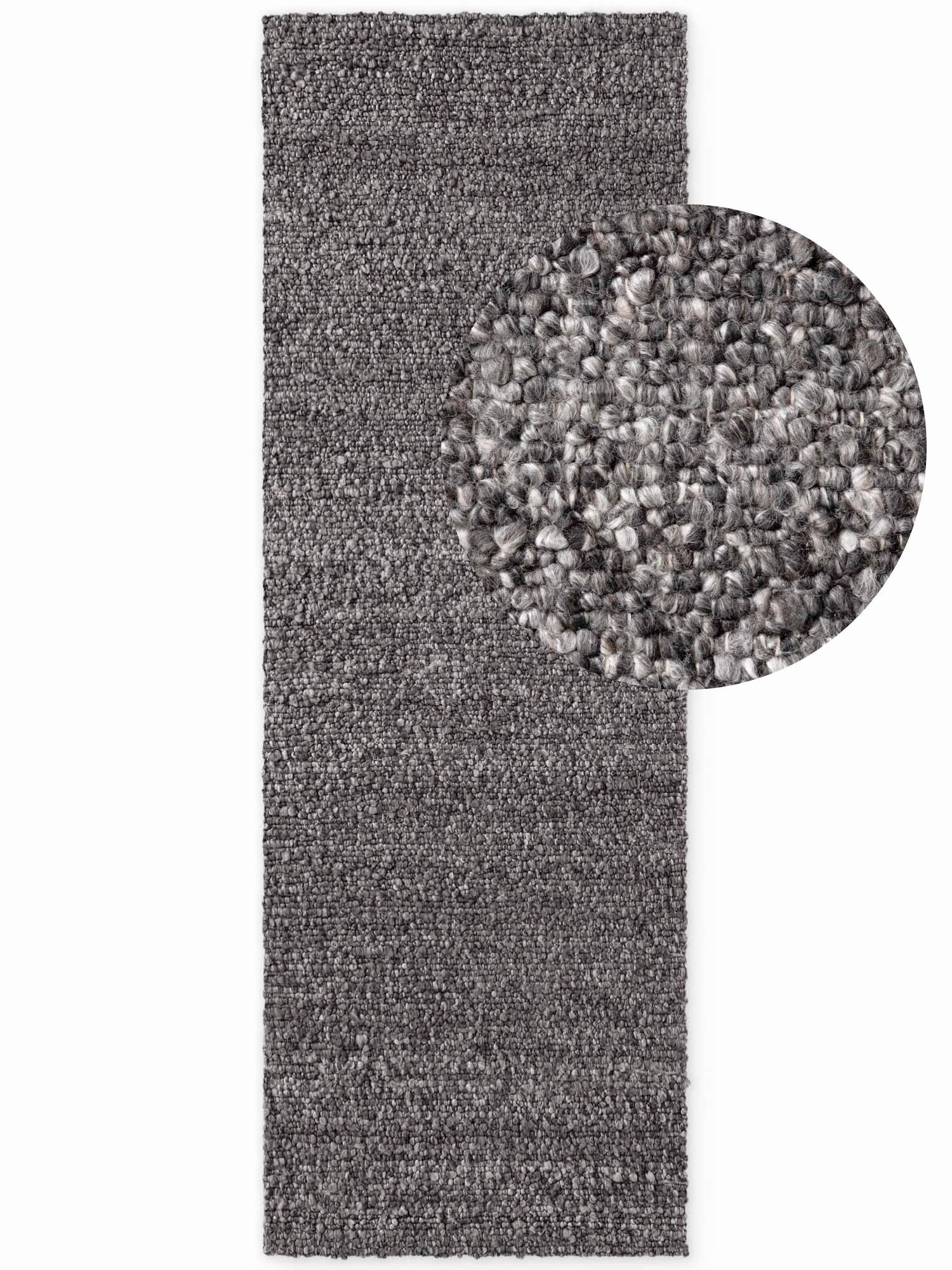 LÄUFER 80/300 cm Notting Hill Dunkelgrau  - Dunkelgrau, Basics, Textil (80/300cm) - Ted Baker