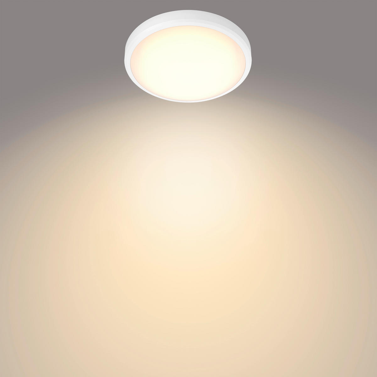 DECKENLEUCHTE 31,3/9 cm   - Weiß, KONVENTIONELL, Kunststoff (31,3/9cm) - Philips