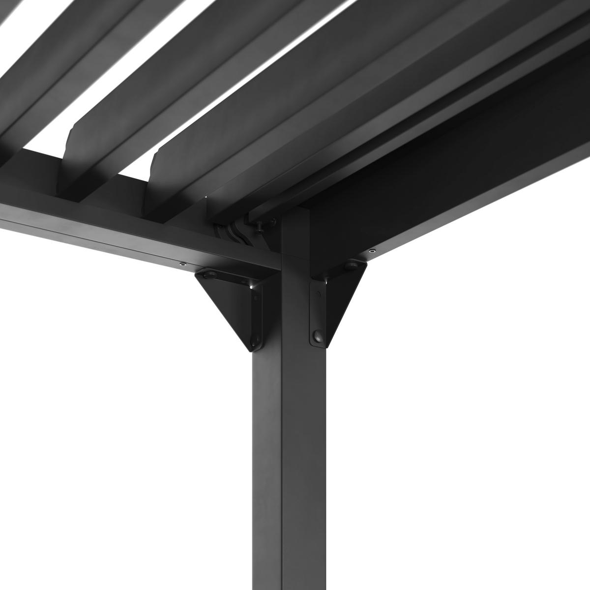 PAVILLON 300/227/300 cm   - Anthrazit, MODERN, Metall (300/227/300cm) - Ambia Garden