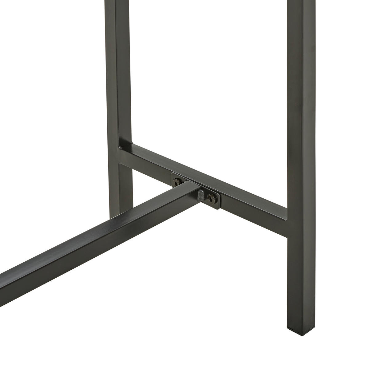 KONSOLENTISCH in Metall, Holzwerkstoff   100/74,5/30 cm  - Schwarz/Naturfarben, Natur, Holzwerkstoff/Metall (100/74,5/30cm) - MID.YOU