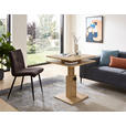COUCHTISCH 65/65/53-77 cm quadratisch Eiche Artisan  - Eiche Artisan, KONVENTIONELL, Holzwerkstoff (65/65/53-77cm) - Carryhome